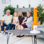 Подставка для облучателя Армед, модель Home белая пластик. — изображение 6