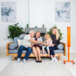 АРМЕД 1-115 ПТ Оранж. до 30 м³/ч,1 лампа 15Вт. Рециркулятор мед-й с таймером настенн пластик. корп. — изображение 3