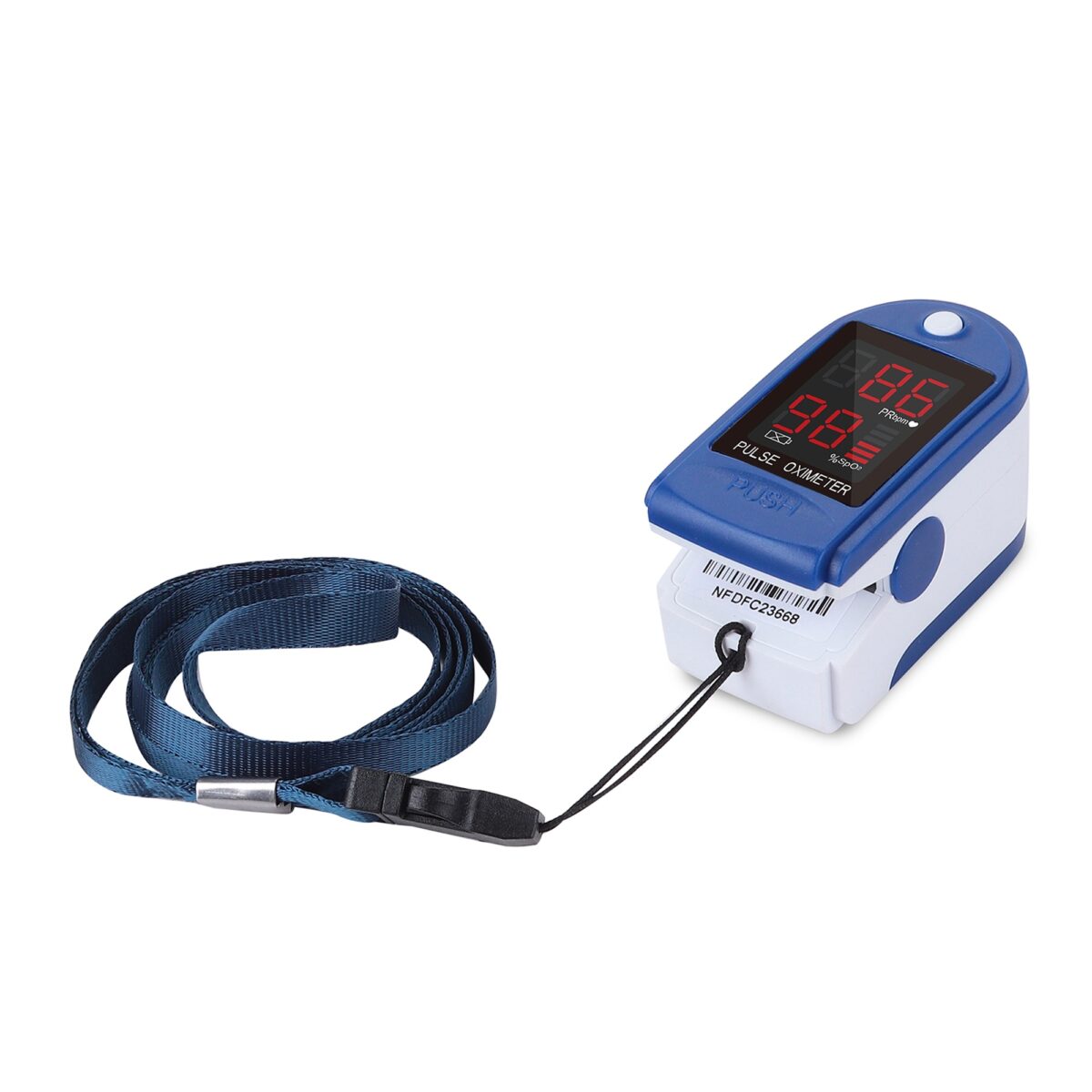 Пульсоксиметр CMS 50 DL с принадлежностями (чехол+шнурок) — изображение 3