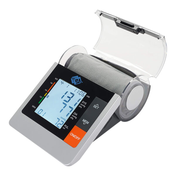 Тонометр PG-800В10 с увеличенным дисплеем и отсеком для хранения манжеты электронный