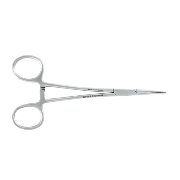 Зажим J-17-058 к/о «Москит», изогнутый по плоскости, 150 мм,