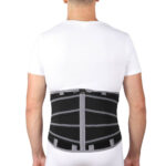 2512Б Корсет ортопедич. грудопоясничный, для мужчин, 4 металл. моделир. ребра, 30см