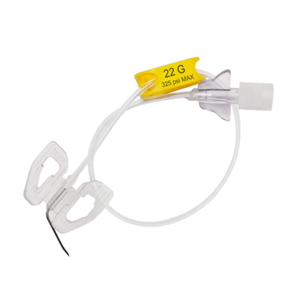 Игла Губера 22G/15mm (Сурекан/Surecan) с фикс. крыльями без Y-коннектора