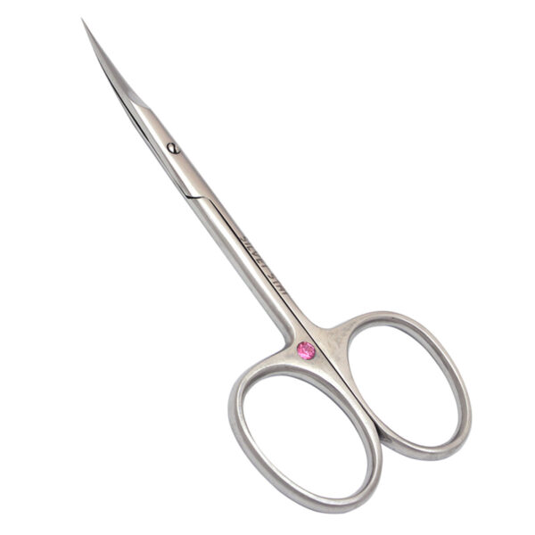 6 НСС GOLD Ножницы для кутикулы, длинные тонкие лезвия, золотое покрытие