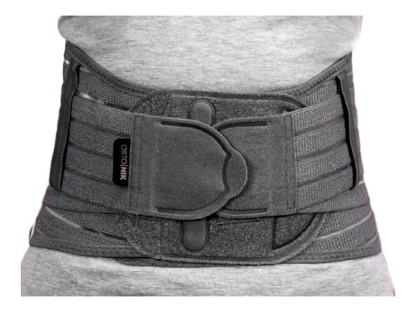 314ст-ПР Корсет 6 ребер жесткости, 25 см, стандарт. серый ортопед. противорадукулитный полужесткий