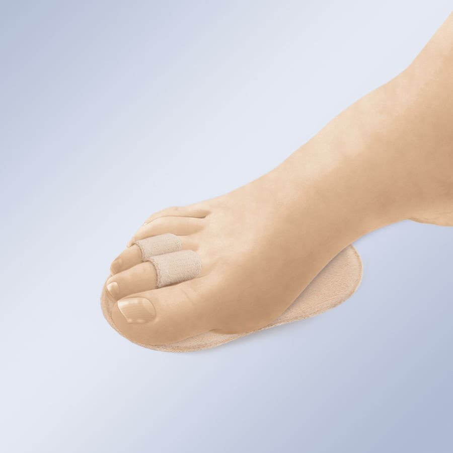 gl-205 (1) 205GL UNI Разделитель выпрямлящий для двух пальцев стопы, 1 шт. Orliman — изображение 1